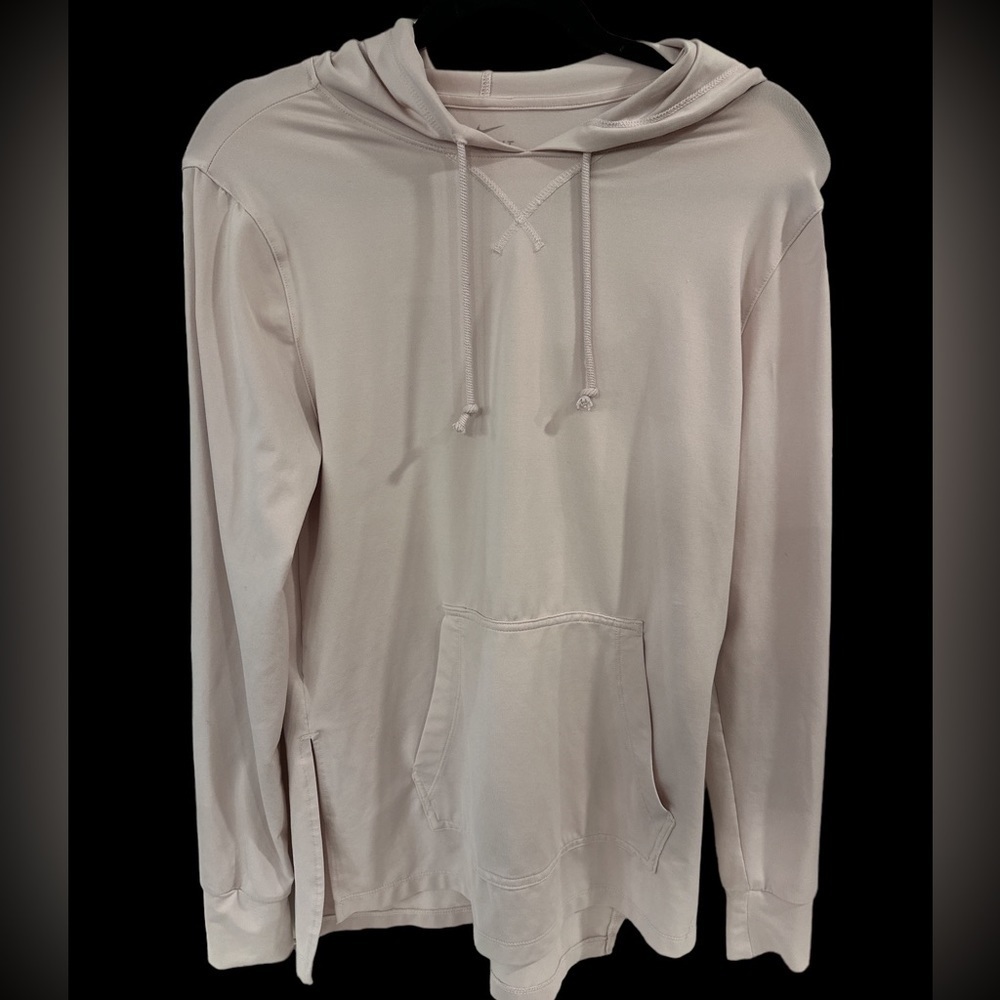 Nike Women’s Dri-Fit Lightweight Hoodie Light Pink in Very Good Condition Medium